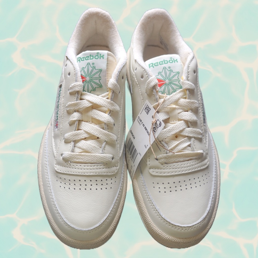 Reebok Club 85 Vintage Tennis Sneakers Size 7